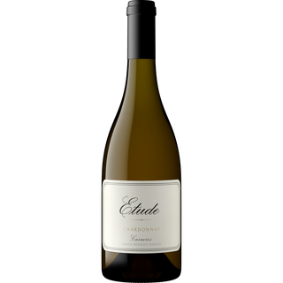 Wine bottle labeled 'Etude' on a white background