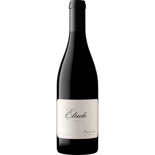 Wine bottle labeled 'Etude' on a white background