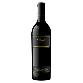 A bottle of Etude Oakville Napa Valley Cabernet Sauvignon