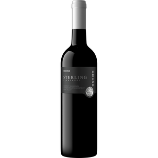 Sterling Reserve wine bottle on a white background